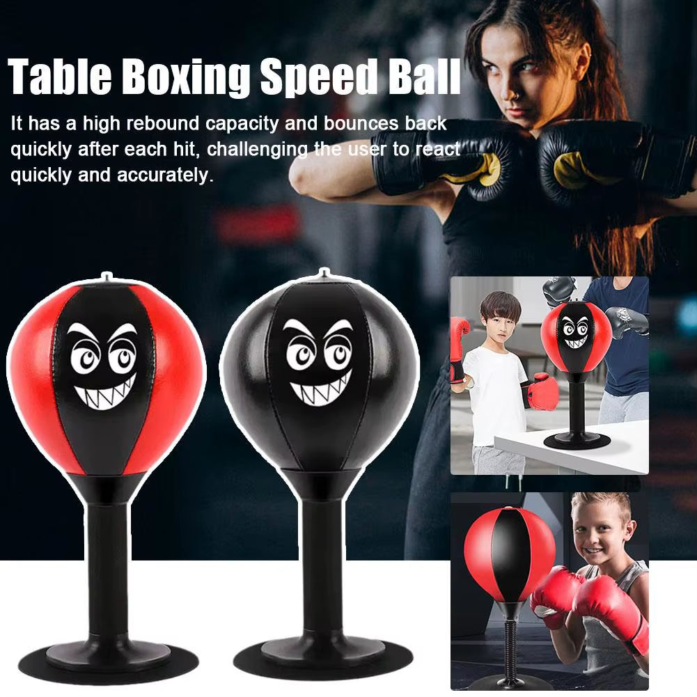 Desktop Boxing Punch Ball Fighting Speed Ball Stress Relief Adult Children Thai Boxing Training Sports Equipment Funny Gifts