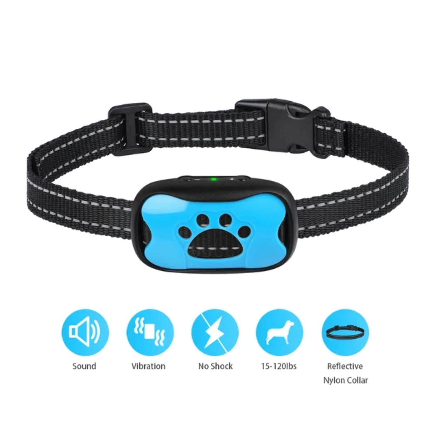 Rechargeable Bark Collar for Small, Medium, and Large Dogs