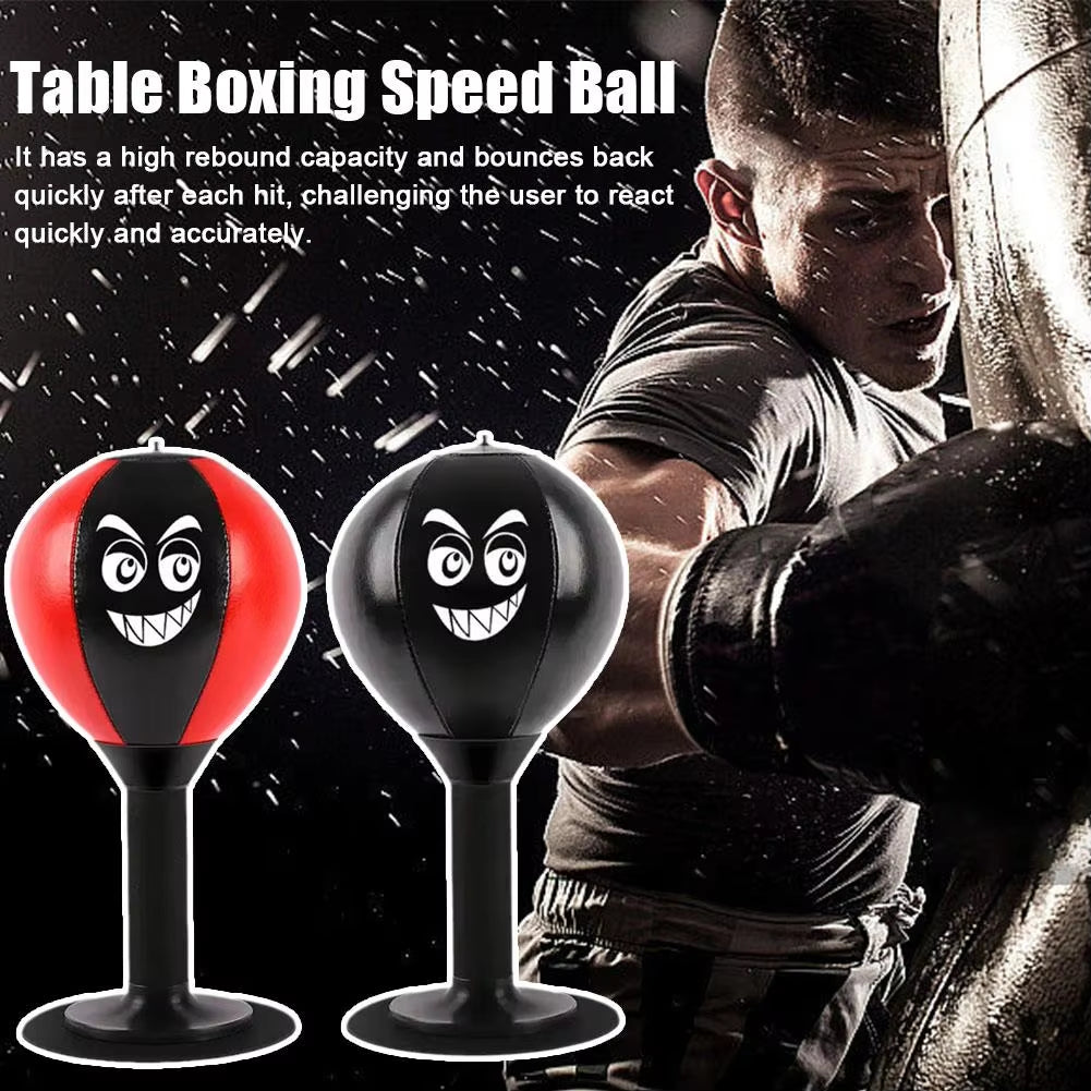 Desktop Boxing Punch Ball Fighting Speed Ball Stress Relief Adult Children Thai Boxing Training Sports Equipment Funny Gifts