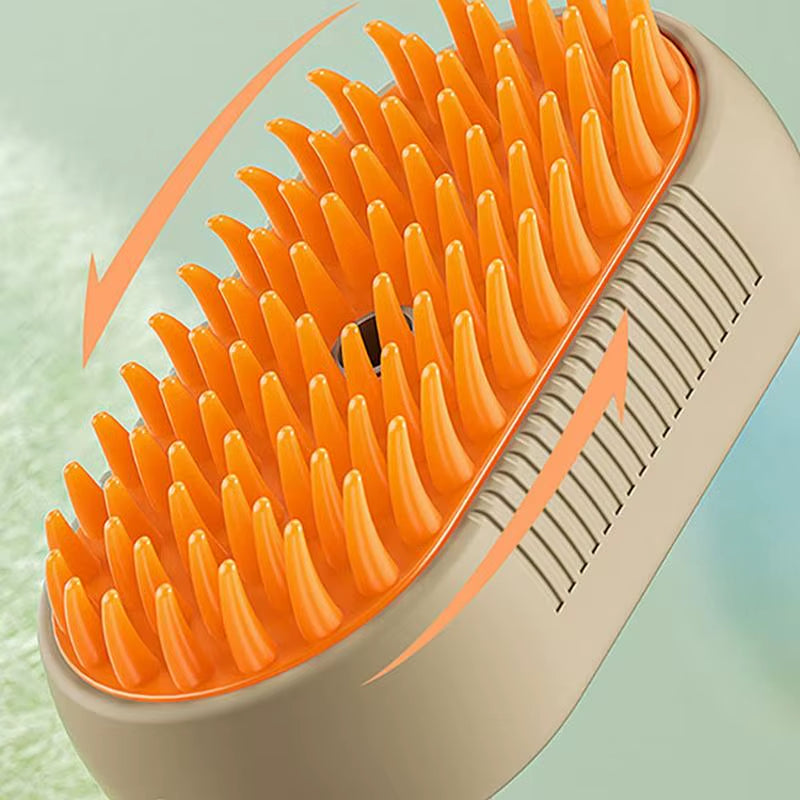 Three in One Dog Cat Steam Brush Steamy Dog Brush Electric Spray Cat Hair Brush for Massage Pet Grooming Comb Hair Removal Combs